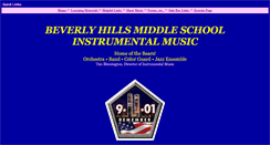 Desktop Screenshot of bhmsbandandorchestra.com